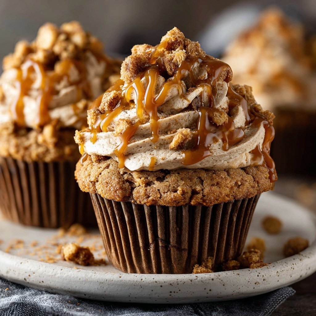 Caramel Apple Cupcake Sensation