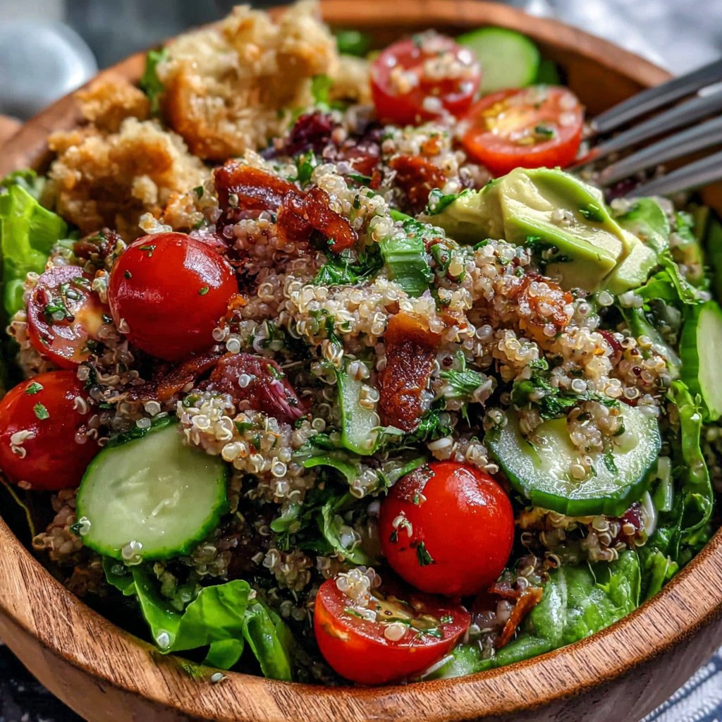 Quinoa Veggie Lunch Salad