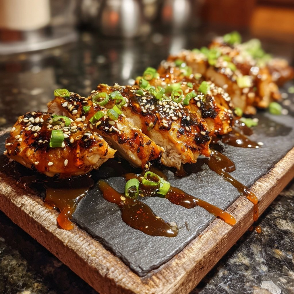 Asian Sesame Grilled Chicken
