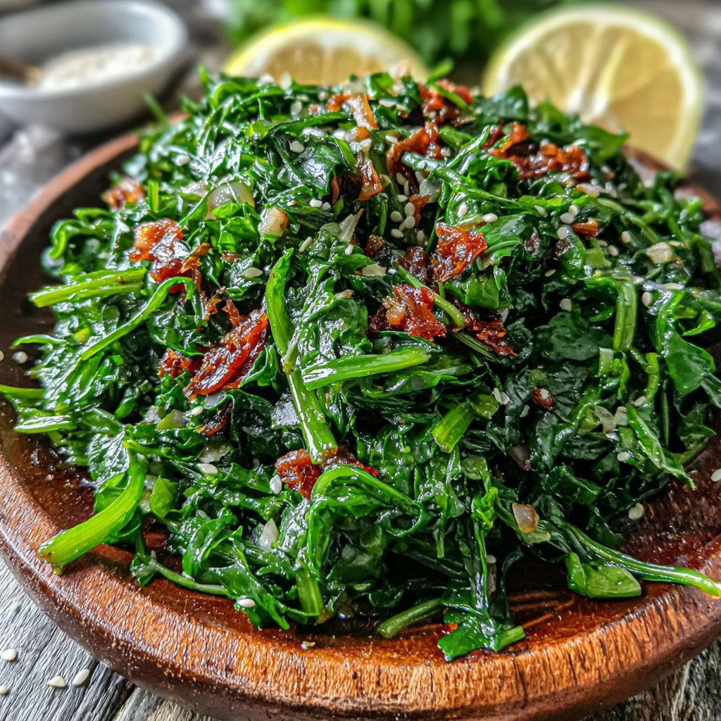 Sautéed Dandelion Greens Delight