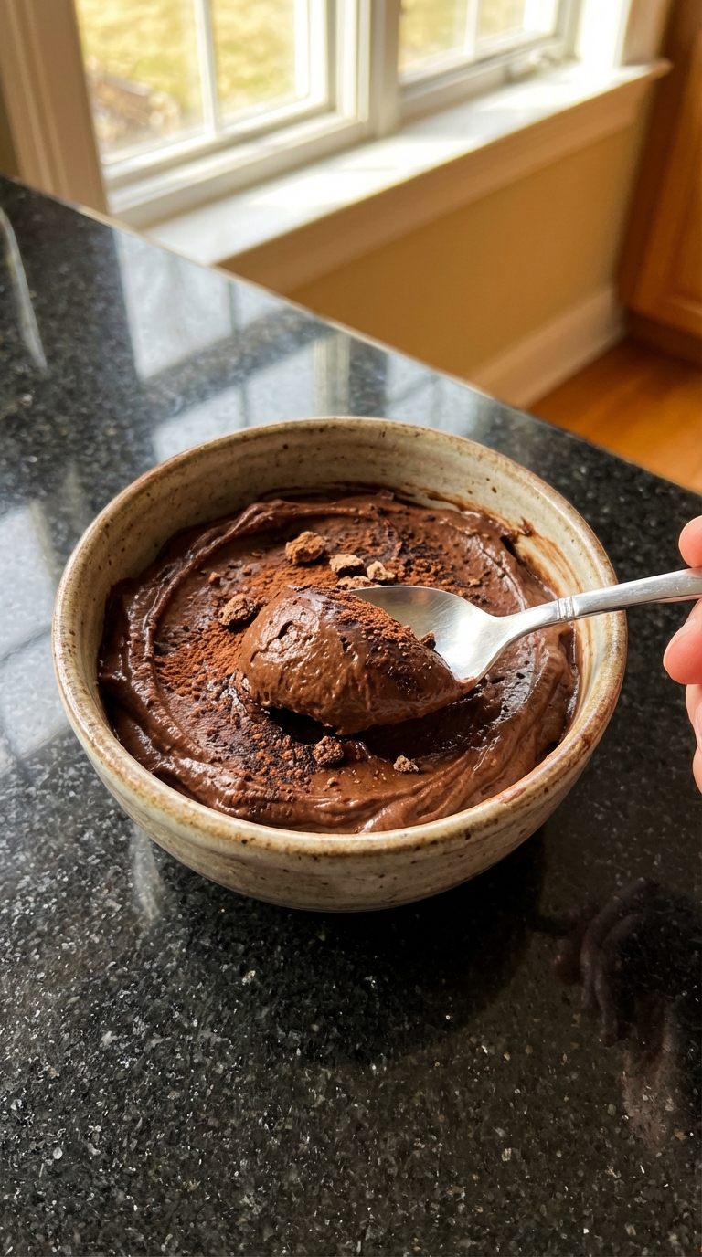 Velvety Chocolate Avocado Mousse