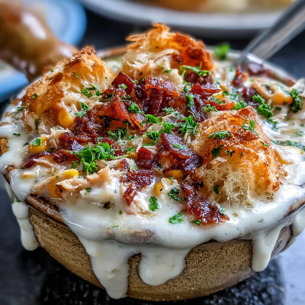 Tuna Corn Chowder Bowl