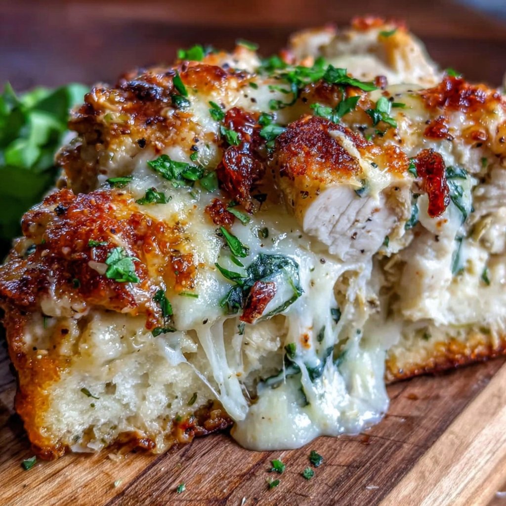 Baked Spinach Artichoke Chicken