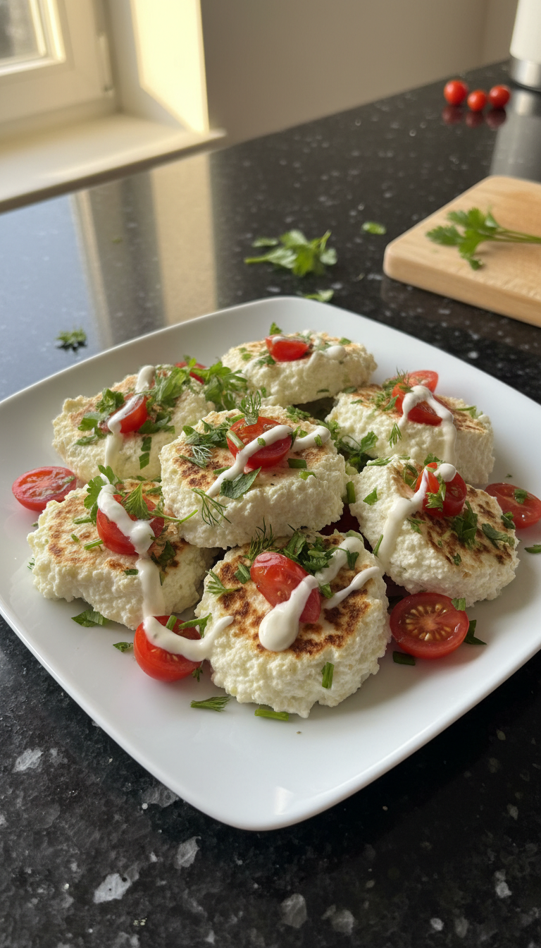 Zesty Cottage Cheese Snacks