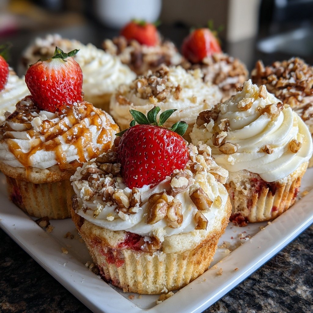 Fruit and Nut Cupcake Medley