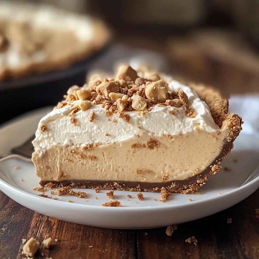 Old Fashioned Peanut Butter Pie
