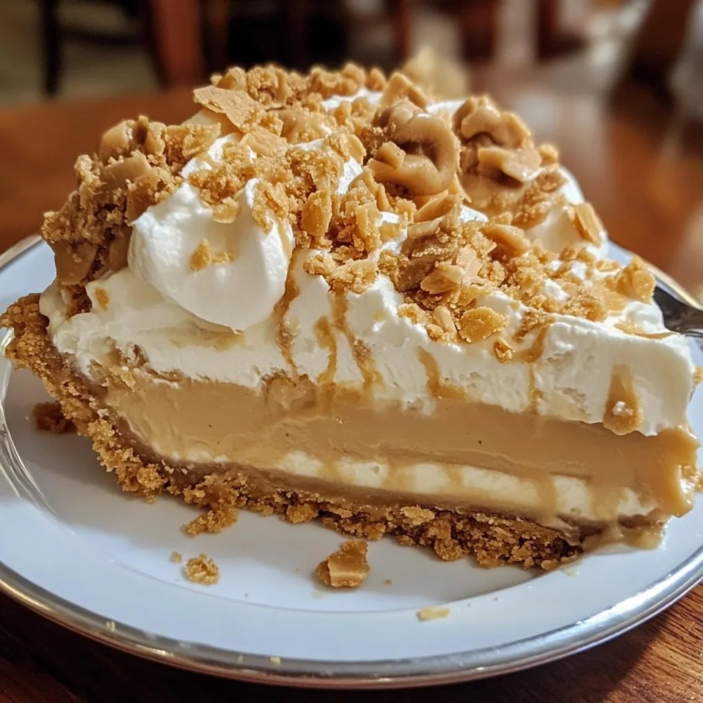 Amish Peanut Butter Cream Pie