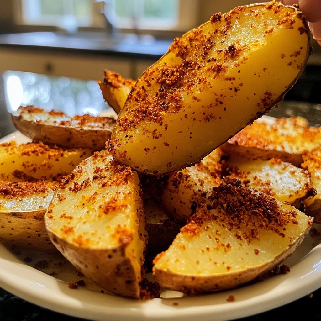 Baked Potato Wedges Smoked Paprika