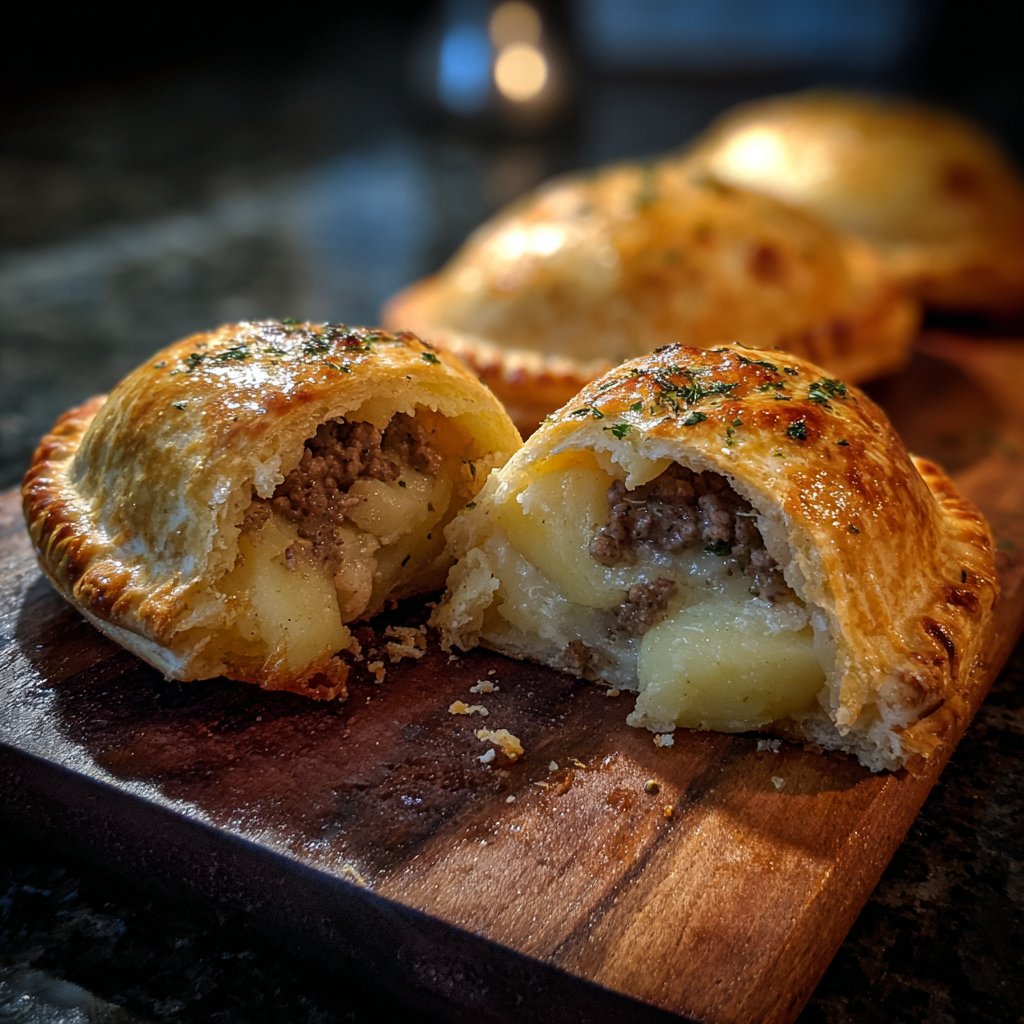 St. Patrick’s Day Appetizers: Savory Beef and Potato Pockets