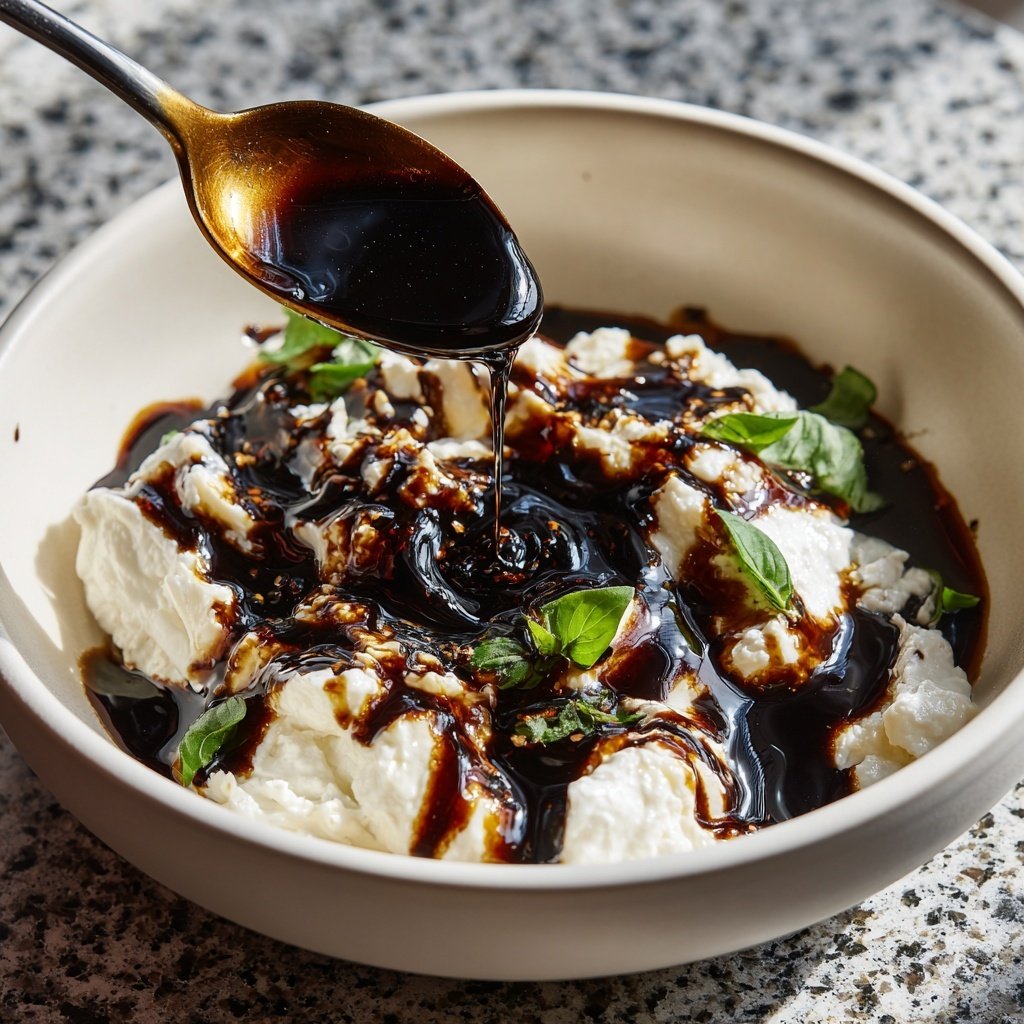 Thick Balsamic Reduction for Caprese Salad​