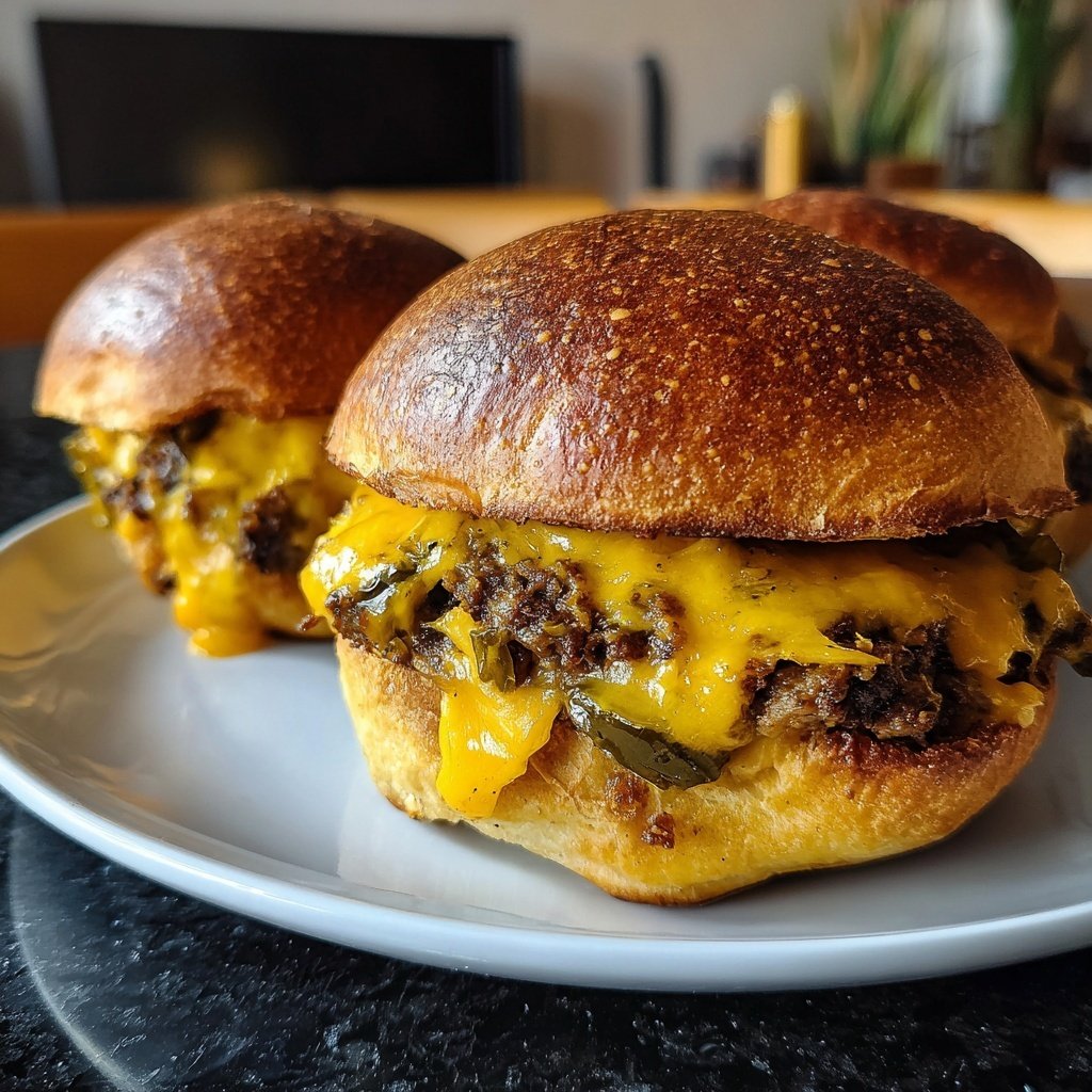 Cheddar Jalapeño Slider Bliss