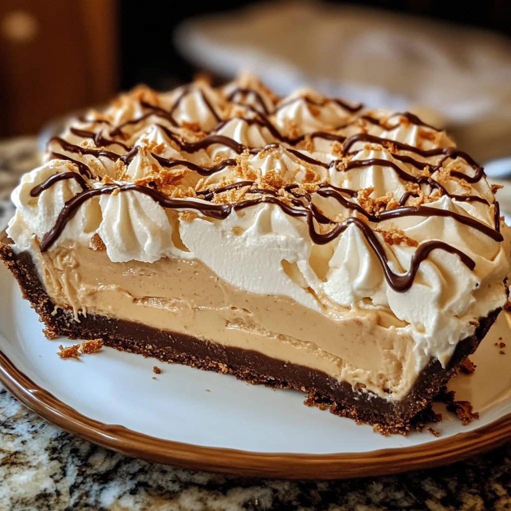 No-Bake Peanut Butter Cream Pie