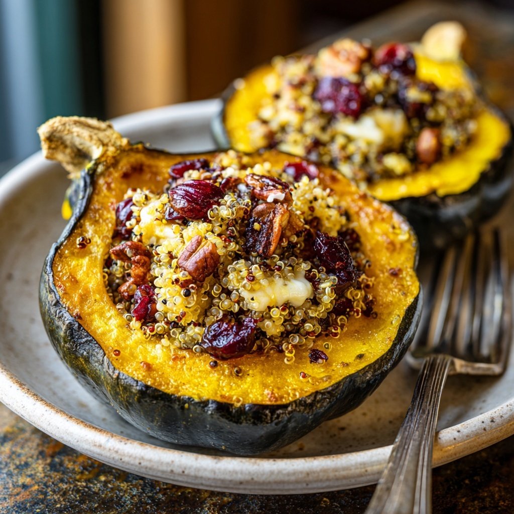 Stuffed Acorn Squash Delight