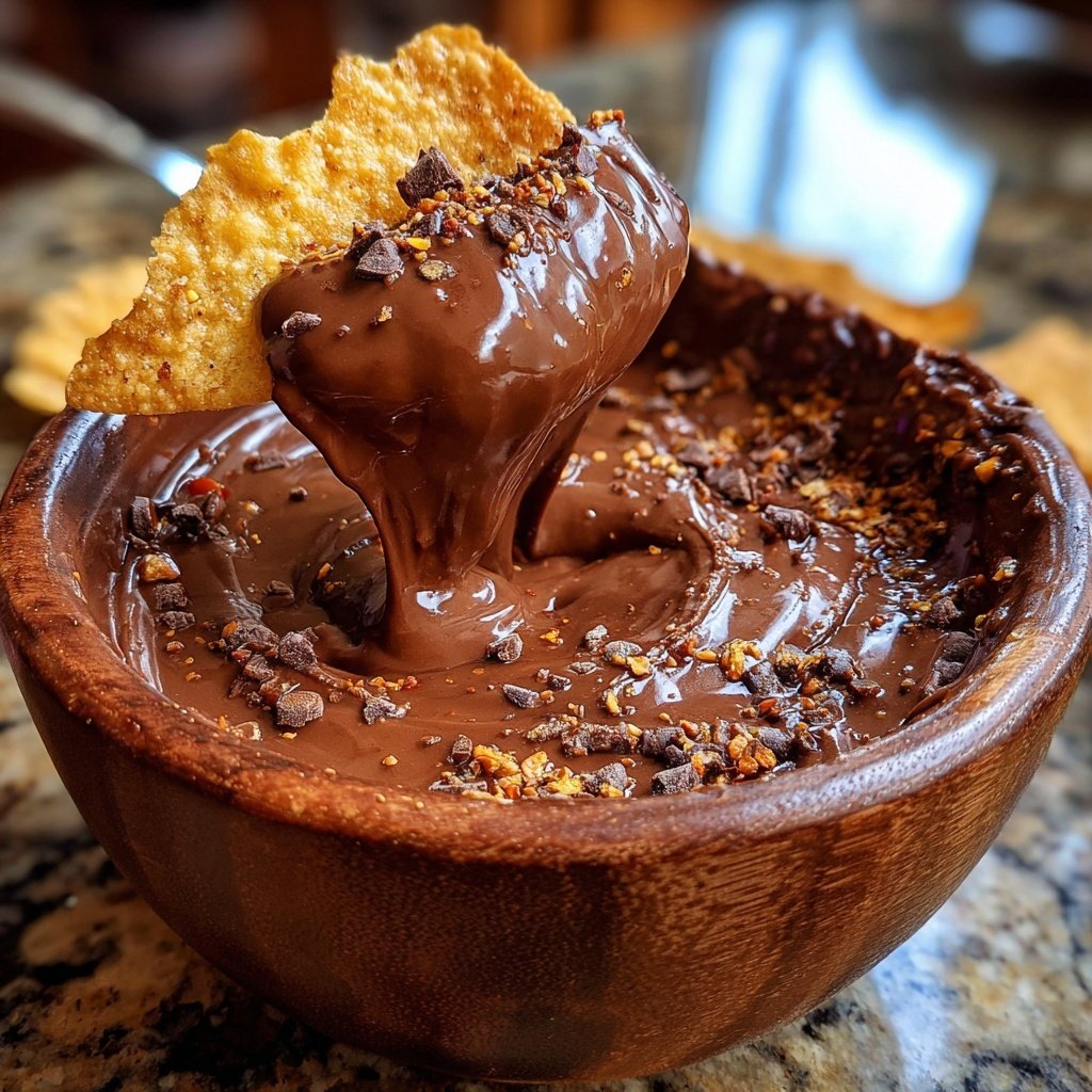 Spicy Chocolate Chipotle Fondue