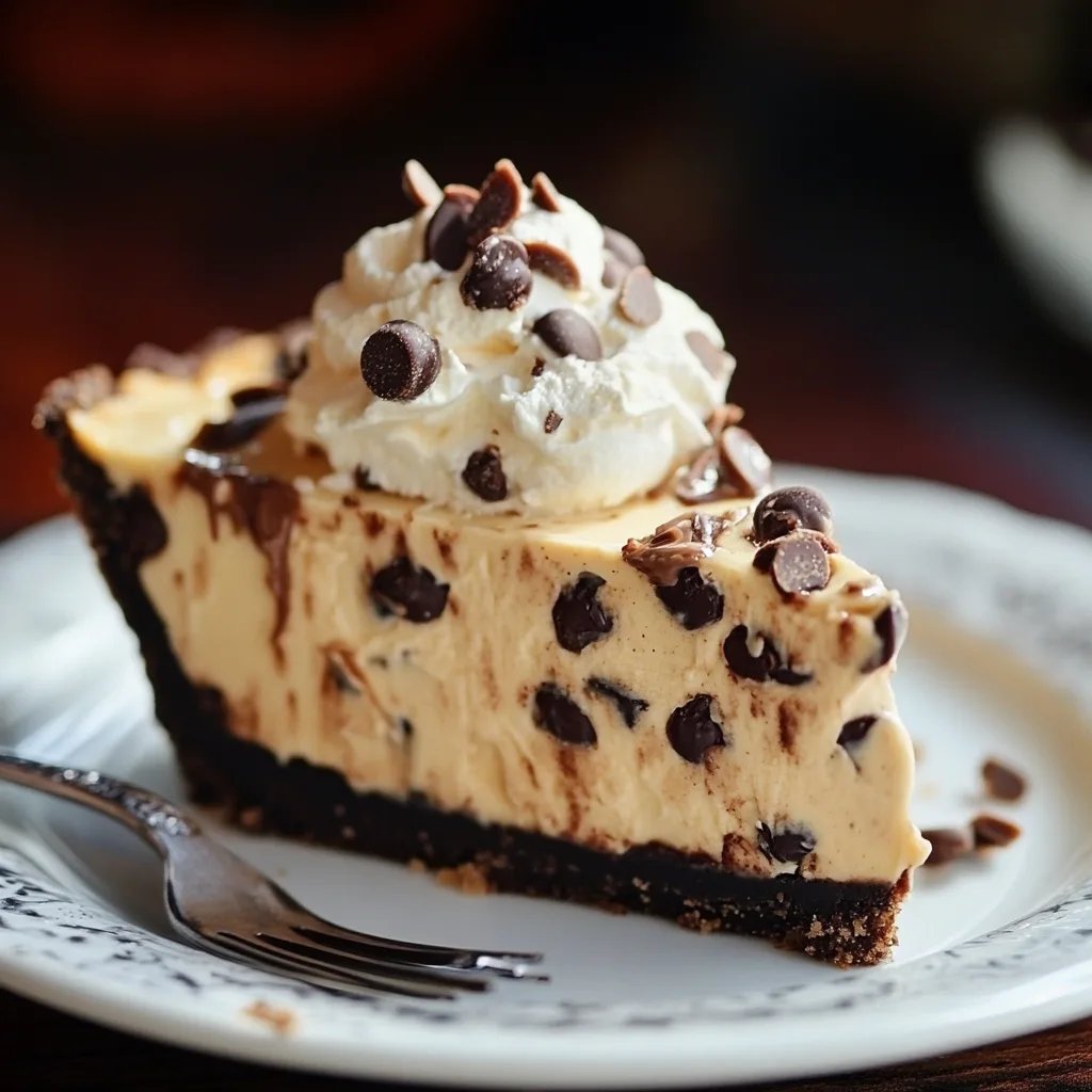 Chocolate Chip Peanut Butter Pie