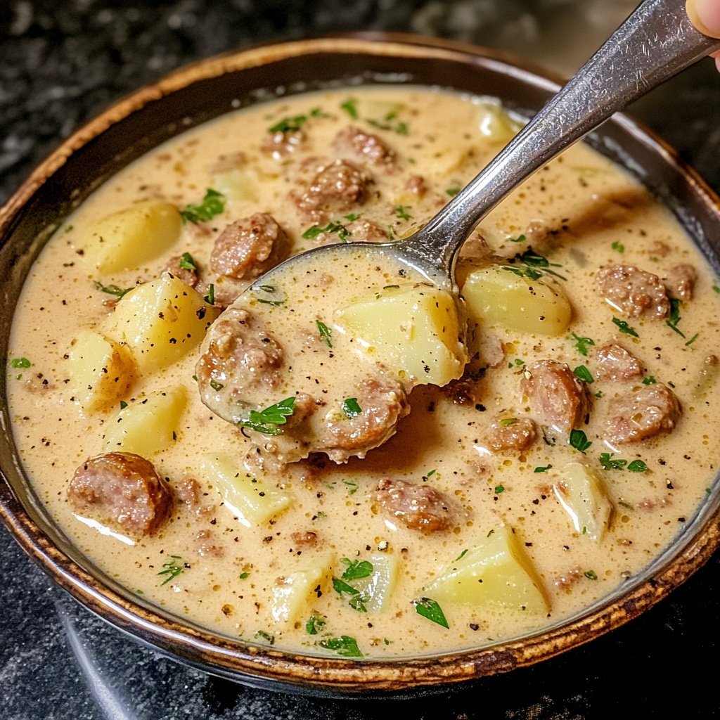 Creamy Sausage Soup