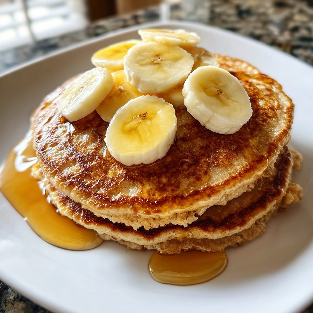 Banana Oatmeal Pancakes Blender Easy